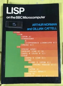 bbc micro computer LISP Book With ROM - Afbeelding 1 van 1