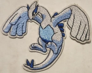 Lugia Pokémon Legendario Tipo Psíquico/Volador Bordado Hierro en Parche - Imagen 1 de 1