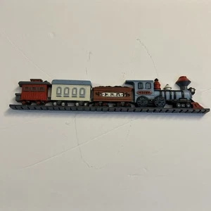 Vintage 1990 Burwood treno plastica decorazione arte parete 15" x 3" *Belle condizioni* iii1 - Foto 1 di 7