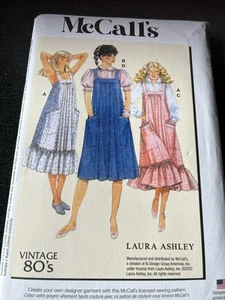 2022 McCall's Vintage 80's Pattern M8318 Misses' Dresses & Blouses Sz 16-24 Uncu - Picture 1 of 6