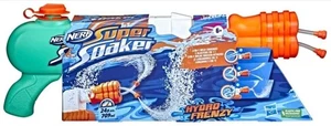 Hasbro Nerf Super Soaker Hydro Frenzy Water Blaster 3-in-1 Wild Soakage  NEW - Picture 1 of 4