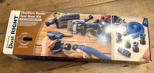 Kit de manguera para herramienta eléctrica Flexiport derecha Rockler Dust usado FALTA UN conector - Imagen 1 de 7