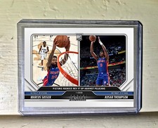 Ausar Thompson / Marcus Sasser 2023-24 Panini NBA Rookie Card Pistons PreSale