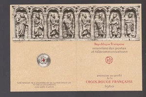 France. Booklet. Red Cross. Staff of the Brotherhood. 1960. Scott B347-B348 - Picture 1 of 2