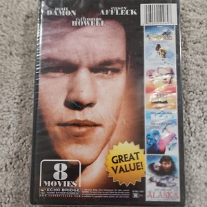 8 Movie Action Pack DVD Set Brad Pitt Nicole Kidman Matt Damon - Picture 1 of 4