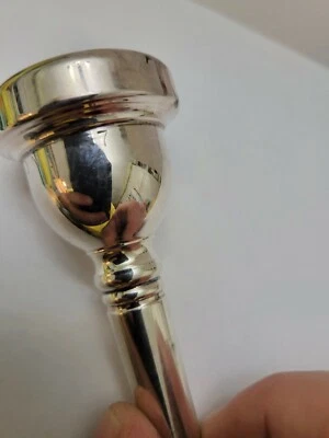 New Besson 7 Silver Trombone Mouthpiece - Image 1 of 4