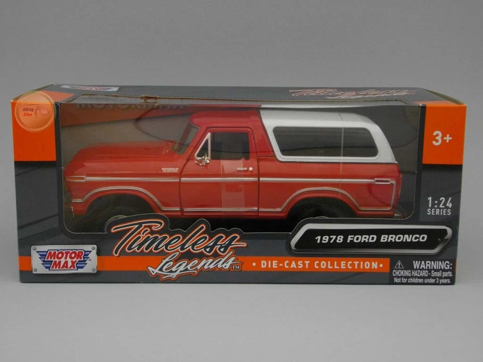 Ford Bronco Hard Top (1978) - Motormax 1:24 - MX79371RE - Immagine 1 di 1