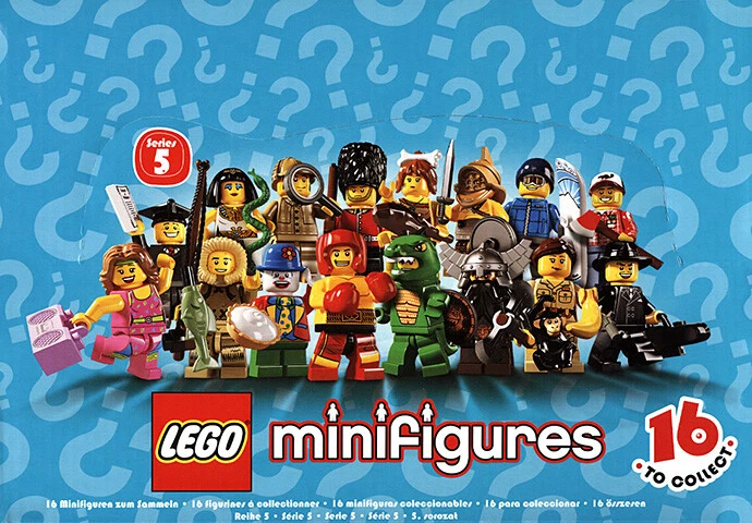 NEW Unopened Lego 8805 16 Collectible Minifigures Series 5 5702014736788 4612147 - Image 1 of 1