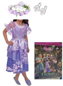 Girls Dress up for Isabela Halloween Cosplay Dress Costume for Encanto Princess - Picture 1 of 5