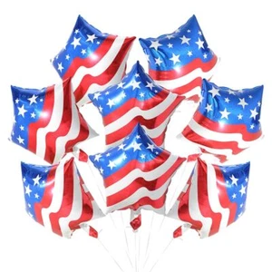 Deermon 4th of July Star Shaped American Flag Celebration Party Balloons 18 I... - Picture 1 of 6