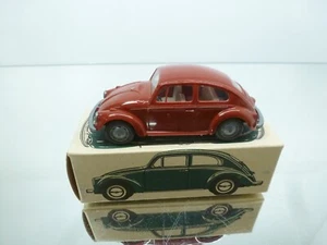 WIKING 113 VW BEETLE KAFER - PLASTIC -VERY RARE- RED 1:40 - GOOD IN BOX - Imagen 1 de 11