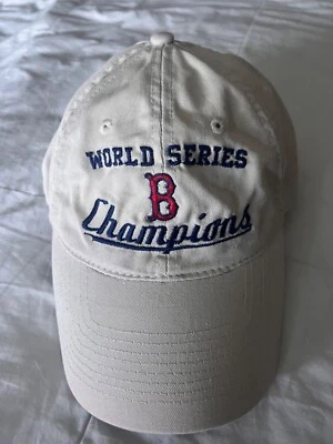 Boston Red Sox World Series Champion Baseball Hat Cap MLB - Image 1 of 4