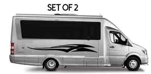 2 RV Trailer Truck Boat Accent Stripe Decals Graphics Color Choice- PEB1213 - Picture 1 of 3