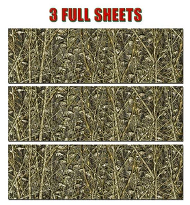 3 SEÑUELO DE PESCA CAMUFLAJE VINILO CALCOMANÍAS 48" X 15" CAMIÓN ENVOLTURA ÁRBOL IMPRESIÓN PATO CAMUFLAJE - Imagen 1 de 10