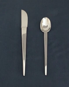 CUTIPOL stainless MADISON, 1 Dinner knife, 1 Teaspoon, Bright and Shiny!,LotAe1 - Picture 1 of 2