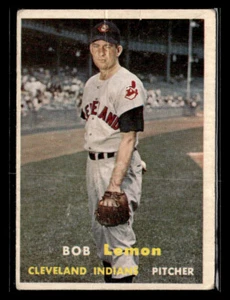 1957 Topps Baseball #120 Bob Lemon Card - Fair #5169 - Picture 1 of 2