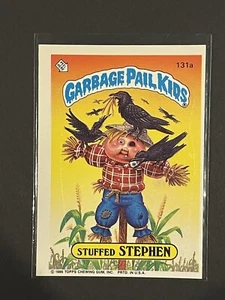 1986 Garbage Pail Kids #131a Stuffed Stephen NM+ GPK Copyright Variety Qty - Picture 1 of 3
