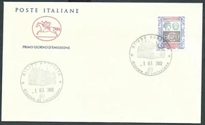 2002 ITALIA FDC CAVALLINO ALTI VALORI 6,20 NO TIMBRO ARRIVO - CG - Picture 1 of 1