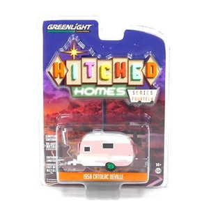 Green Machine Hitched Homes 34140-A 1958 Catolac DeVille 1:64 Diecast - Picture 1 of 2