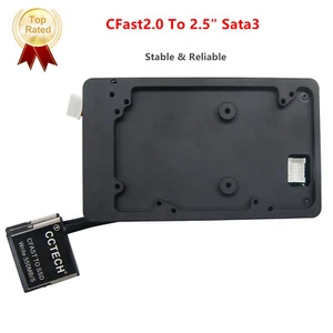 Pro CCTECH CFast2.0 To 2.5" Sata3 4T SSD Mount Blackmagic URSA MINI 4K 4.6K - Picture 1 of 8