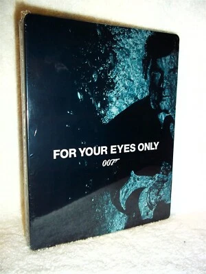 For Your Eyes Only (Blu-ray, 2023, STEELBOOK) James Bond 007 action Roger Moore Foto 1 de 4