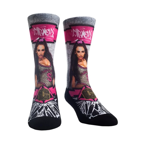 Carmella Walkout WWE Mens Print RockEm Socks Cover