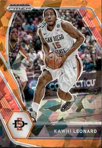 Kawhi Leonard - 2021 Panini Draft Picks - Orange Cracked-ice Prizm #57 - Bild 1 von 2