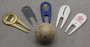 Vintage! (5) Golfing Pitch with US. Beacon 2 dots ball, Nice Set! - Picture 1 of 4
