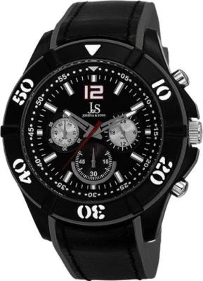 Reloj para hombre Joshua & Sons JS51GY GMT caja 51 mm pista sesenta segundos negro Foto 1 de 4