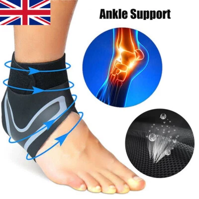 Ankle Support Compression Foot Heel Achilles Tendon Arthritis Pain Brace Strap
