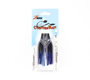 Zman Chatterbait 3/8 oz Sinking Lure Blue Black (0409) - Picture 1 of 6