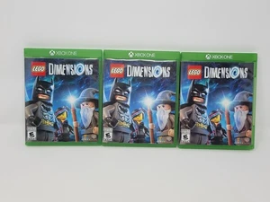 LEGO Dimensions 3X• Xbox One Game No Manuals Tested Free US Shipping See Store! - Picture 1 of 24