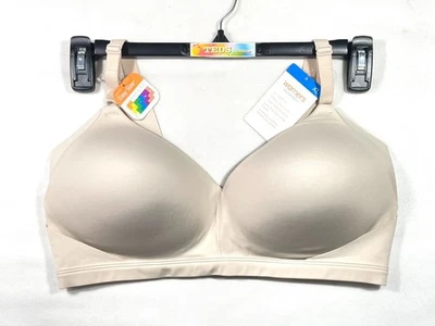 NWT Warner's Women's XL No Side Effects Wirefree Back Smoothing Bra RA2231A - Image 1 of 4