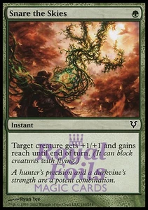 Snare the Skies 3x FOIL AVR MTG Avacyn Restored Common MINT green - Picture 1 of 1