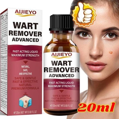 Liquido Rimozione Verruche,Azione Rapida per Rimuovere Verruche Comuni e Plantari- - Immagine 1 di 4