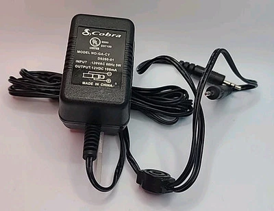 Cobra OEM AC Adapter Power Supply Charger GA-CY 12v DC 100mA Dual Plug - Image 1 of 4