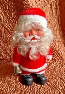 Vintage 70er Jahre Superfine Walking Musical Weihnachtsmann "funktioniert" - Bild 1 von 6