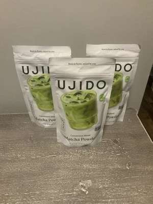 3 polvo de té verde Matcha mezcla ceremonial Ujido 4 oz cada uno nuevo Foto 1 de 3