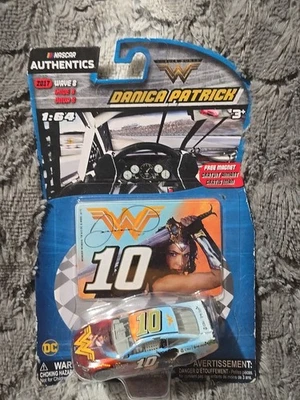 2017 Danica Patrick Wonder Woman 1:64 scale car NASCAR Authentics Wave 8 - Image 1 of 3