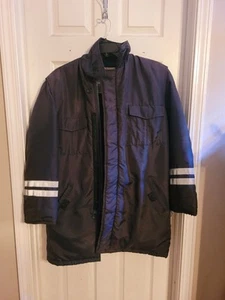 Herren Parka Eastern Airlines Ground Crew Pilot Evin Teleskopärmel Mantel Medium - Bild 1 von 13