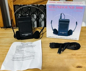 Magnisound 3000 TV Amplifier Hearing Aid Listen Assistance Megaphone Device - Picture 1 of 12
