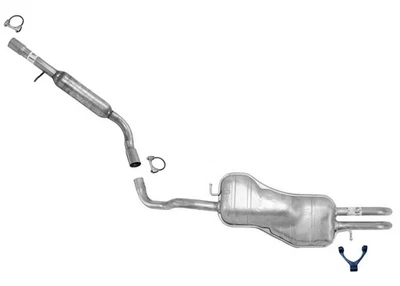 Resonator Rear Muffler Exhaust System for Volkswagen Jetta 2000-2005 1.8L - Image 1 of 4