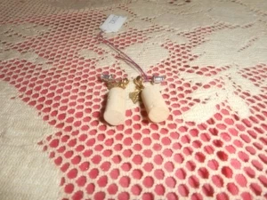 Wein Kork Ohrringe - lustig, einzigartig & schrullig Hänger/Tropfen - Bild 1 von 2