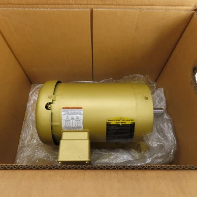 Baldor CEM3556T 1HP AC Electric Motor 1170RPM 208-230/460V 143TC Frame NEW - Image 1 of 4