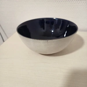 Bol en céramique signé Roger JACQUES Saint Amand en Puisaye bleu four - Picture 1 of 3