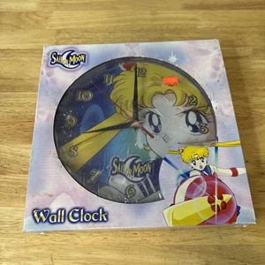 VINTAGE 1999 Sailor Moon Wanduhr Toei Animation RAR Urban Station GETESTET - Bild 1 von 12
