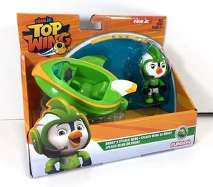NUEVO Nick Jr TOP WING 3" FIGURA DE ACCIÓN Y VEHÍCULO Corredor Brody Juguete Splash Wing Coche - Imagen 1 de 7
