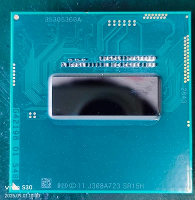 Intel i7 4700MQ 2,4GHz SR15H Quad Core 6M Cache PGA946 Notebook Laptop Prozessor - Bild 1 von 4