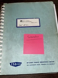 Mccurdy Broadcast Console SS 4360 Owners Equipment Technical Manual - Bild 1 von 1