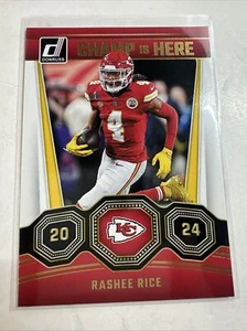2024 Donruss Rashee Rice CHAMP IS HERE #4 Panini Kansas City Chiefs Super Bowl - Picture 1 of 2